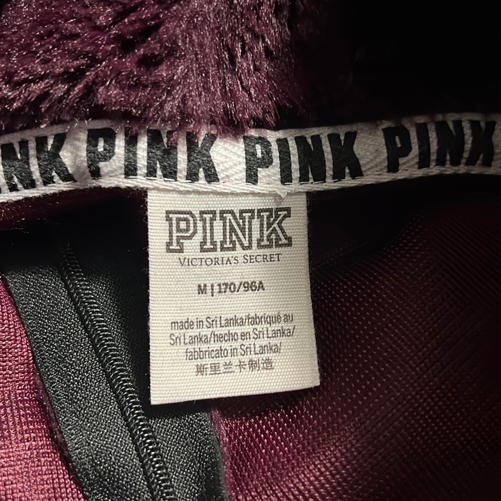 PINK fleece hoodie